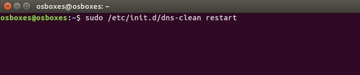 Flush DNS cache on Linux and Mac terminal commands